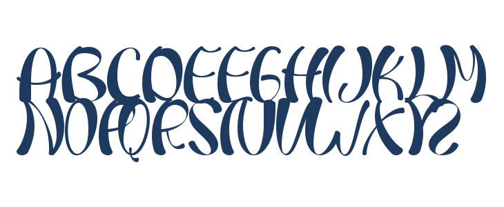 Cold Christmas Uppercase