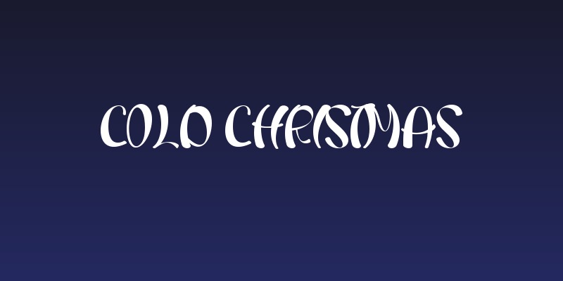 Cold Christmas Social Header