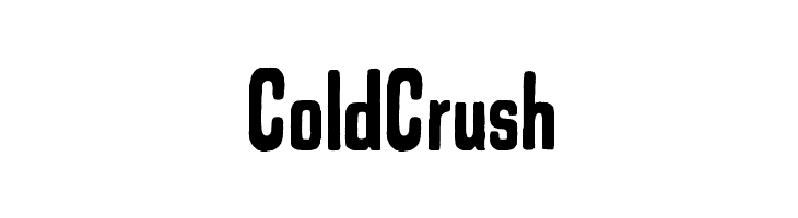 Cold Crush Font