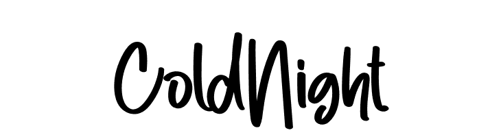 Cold Night  font caratteri gratis
