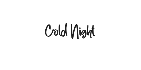 Cold Night Logo