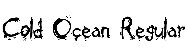 Cold Ocean Regular 字体