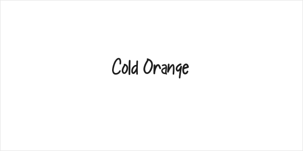 Cold Orange Logo