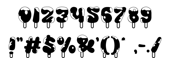 Cold Snowflake Two Font OTHER CHARS