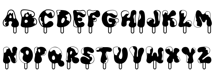 Cold Snowflake Two Font UPPERCASE