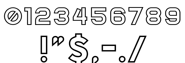 Cold War Regular Font OTHER CHARS