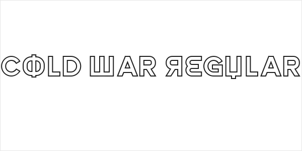 Cold War Regular Logo