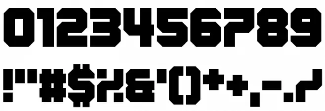 Cold Warm Font OTHER CHARS