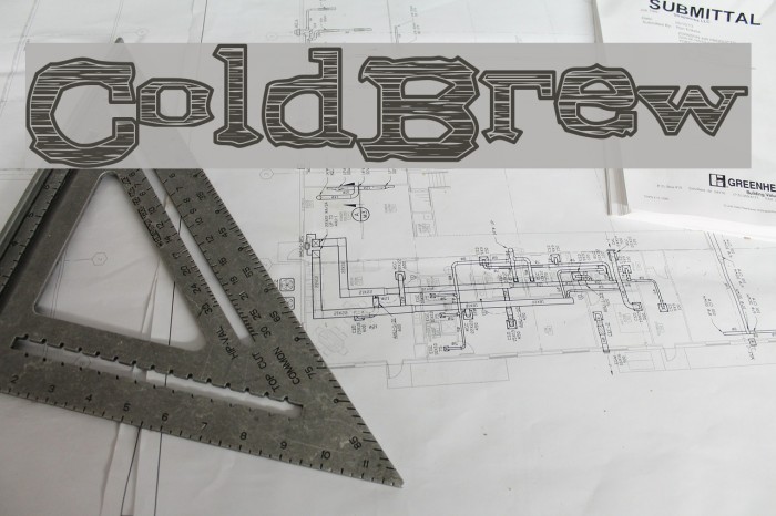 ColdBrew Font examples