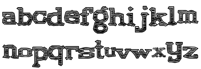 ColdBrew Font LOWERCASE