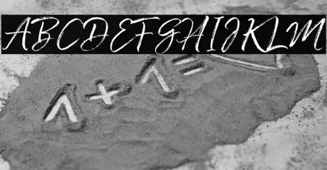 ColdaysMemoriesBrush Font examples