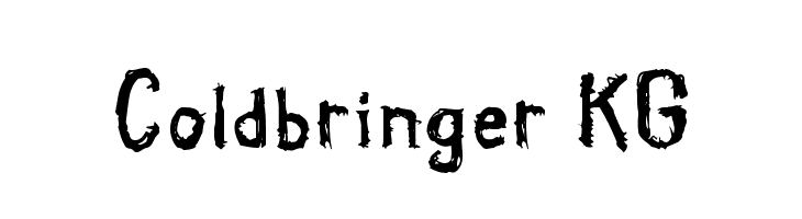 Coldbringer KG फ़ॉन्ट