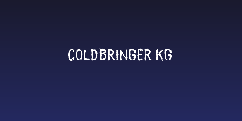 Coldbringer KG Social Header