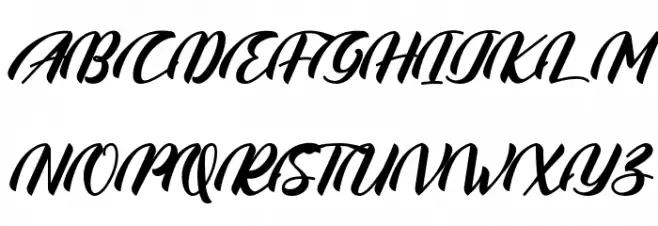 Coldcoast Schriftart Groß