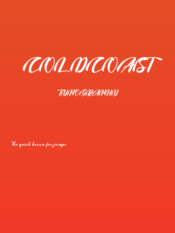 Coldcoast Poster