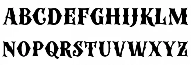 Colder Weather Regular 字体 小写