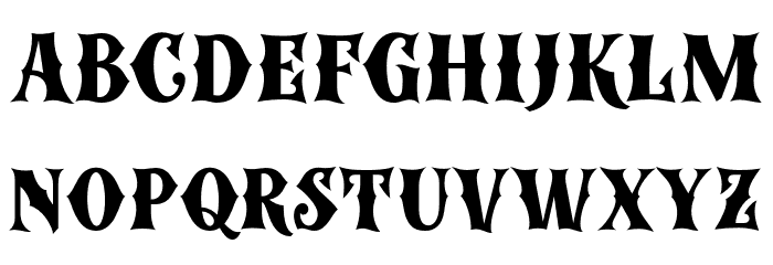 ColderWeather-Regular Font LOWERCASE