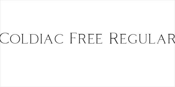 Coldiac Free Regular Logo
