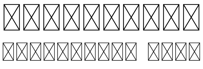 ColdiacFree-Regular Font OTHER CHARS