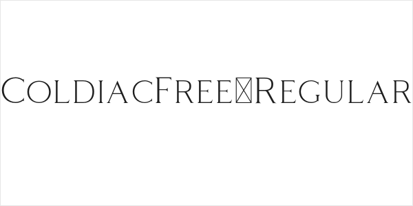 ColdiacFree-Regular Logo
