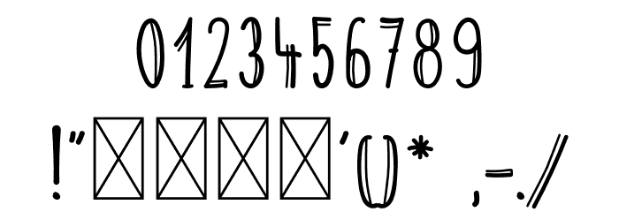 Colendra Alternate Font OTHER CHARS