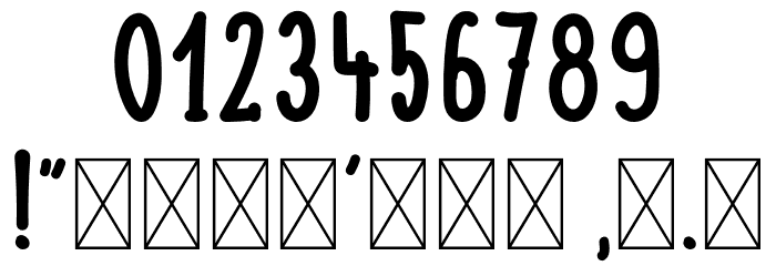 Colendra Bold Font OTHER CHARS