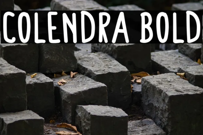Colendra Bold Example 2