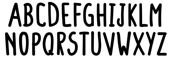 Colendra Bold Font LOWERCASE