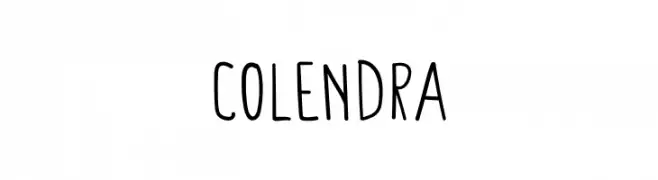Colendra  font caratteri gratis