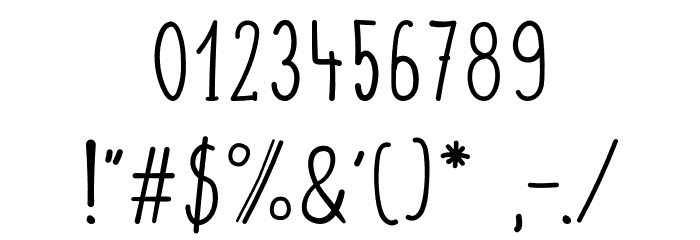 Colendra Font OTHER CHARS