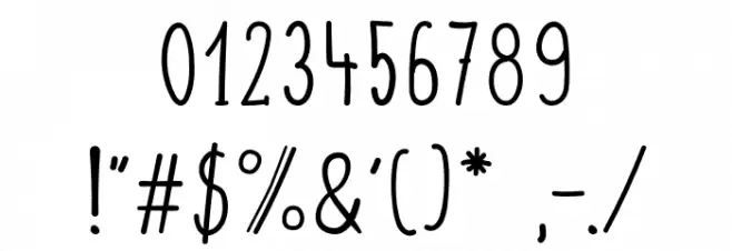 Colendra Font OTHER CHARS