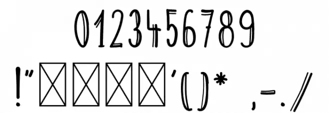 ColendraAlternate Polices AUTRES CHARS