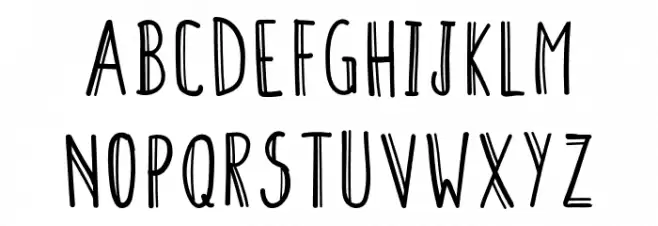 ColendraAlternate Polices MAJUSCULES