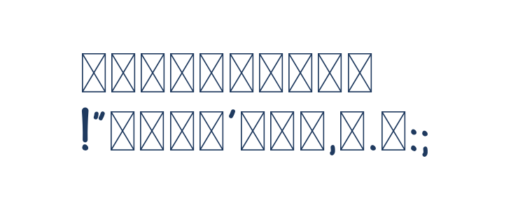 ColendraBold Other Characters