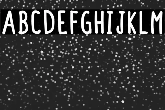 ColendraBold Caratteri examples