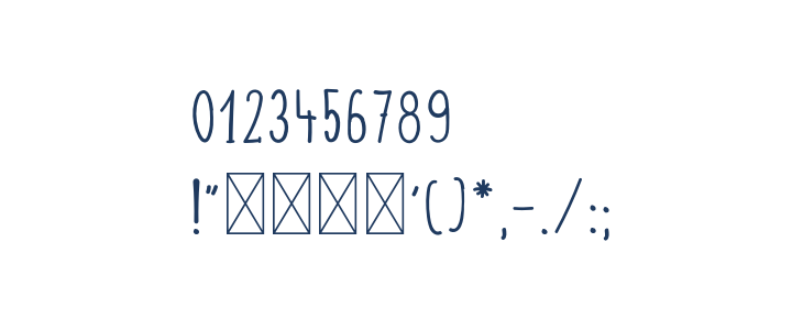 ColendraRegular Other Characters