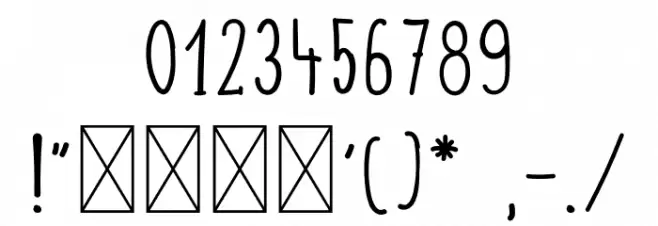 ColendraRegular Caratteri ALTRI CARATTERI