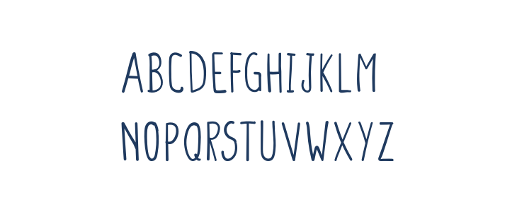 ColendraRegular Lowercase