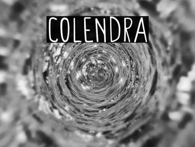 Colendra Font examples