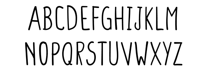 Colendra Font LOWERCASE