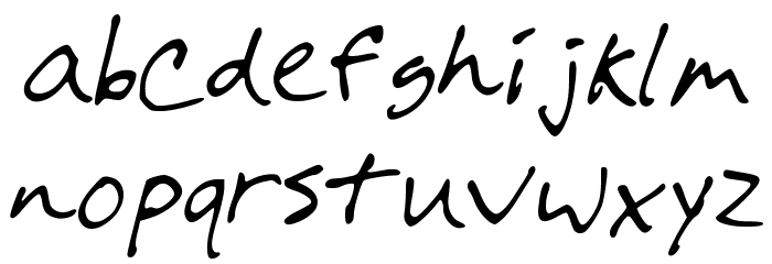 ColesFont Font LOWERCASE