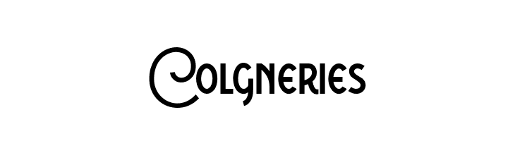 Colgneries  font caratteri gratis