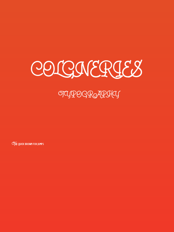 Colgneries Poster