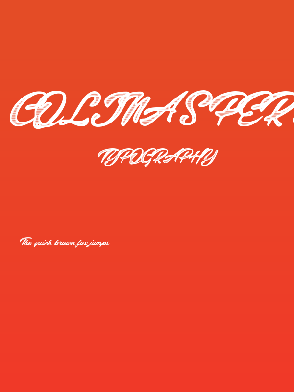 Colinas Personal Use Regular Poster