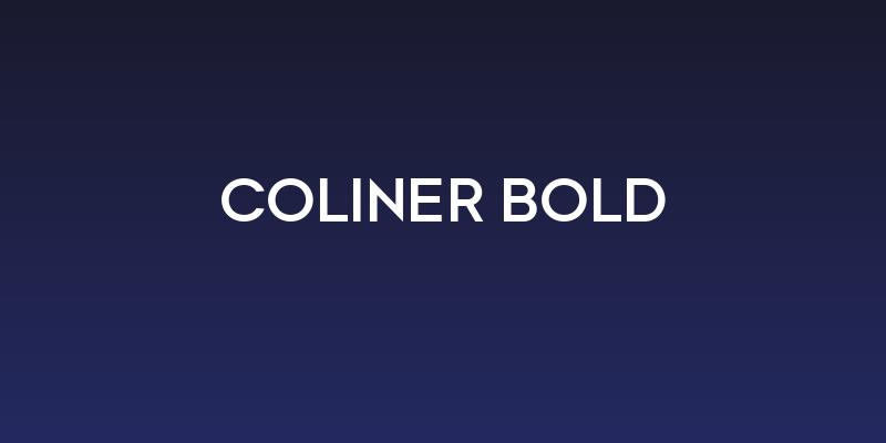 Coliner Bold Social Header