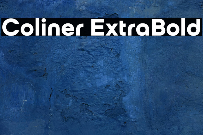 Coliner ExtraBold Example 3
