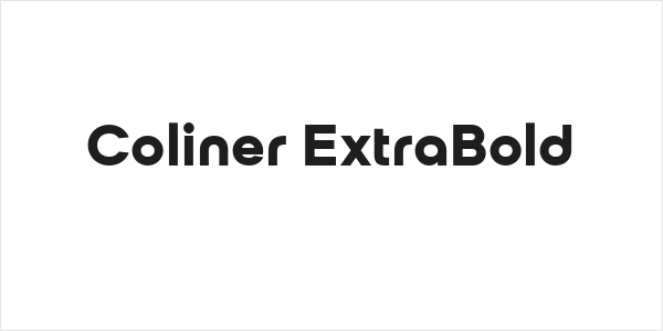 Coliner ExtraBold Logo