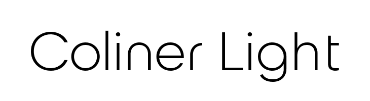 Coliner Light  Fuentes Gratis Descargar