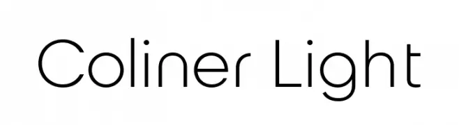 Coliner Light  baixar fontes gratis