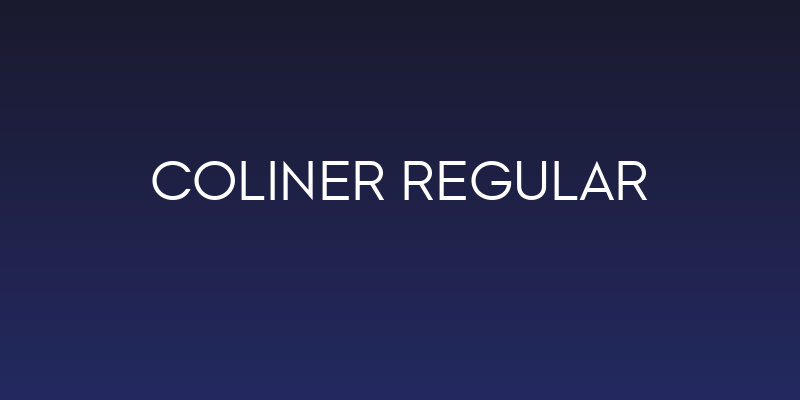 Coliner Regular Social Header